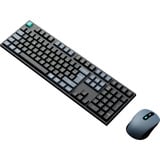 Keychron Clavier B36 + souris BM25, set de bureau Noir/gris, Layout BE, Mécanique des ciseaux, BE Layout, Scissor switches, Bluetooth, 2.4GHz