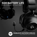 Logitech G PRO X 2 LIGHTSPEED Wireless casque gaming over-ear Noir, PC, PlayStation 5, PlayStation 4, Nintendo Switch