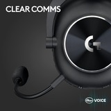 Logitech G PRO X 2 LIGHTSPEED Wireless casque gaming over-ear Noir, PC, PlayStation 5, PlayStation 4, Nintendo Switch
