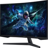 Samsung Odyssey G5 G55C 32" Moniteur gaming incurvé Noir, 1x DisplayPort, 1x HDMI, 165 Hz