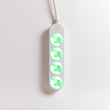 Shelly Power Strip Gen4, Multiprise Blanc, 4 prises, Wi-Fi, Bluetooth, Zigbee