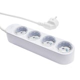 Shelly Power Strip Gen4 multiprise à 4 prises Blanc, 4x prises, Wi-Fi, Bluetooth, Zigbee
