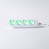Shelly Power Strip Gen4 multiprise à 4 prises Blanc, 4x prises, Wi-Fi, Bluetooth, Zigbee