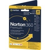 Symantec Norton 360 Premium , Logiciel 1 an, 10 appareils, 75 Go de sauvegarde cloud