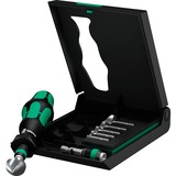 Wera 845/8 Jeu d'embouts de fraisage, 8 pièces, Set d'embouts de vissage Noir/Vert