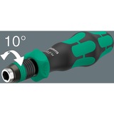 Wera Kraftform Kompakt 838 RA-R M Set 1, Set d'embouts de vissage Noir/Vert, 15 pièces