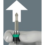 Wera Kraftform Kompakt 838 RA-R M Set 1, Set d'embouts de vissage Noir/Vert, 15 pièces