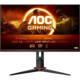 AOC 27G2ZN3/BK 27" Moniteur gaming  Noir/Rouge, 2x HDMI, 1x DisplayPort