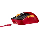 ASUS Asus ROG Gladius III Aimpoint EVA WL, Souris gaming Noir/Rouge, 100~36000 DPI, USB 2.0, 2.4GHz, Bluetooth 5.2