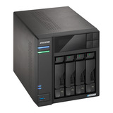 Asustor Asustor Lockerstor 4 AS6704T V2  2GE/4x3, NAS Noir