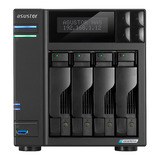 Asustor Lockerstor 4 Gen2+ AS6704T v2, NAS Noir, 2x 5G LAN, HDMI, USB