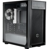 Cooler Master Elite 300 boîtier mini tower Noir | 2x USB-A | Verre Trempé