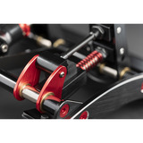 Fanatec ClubSport Pedals V3, Pédales Noir/Rouge, PC, PS4 Ready, XBox One Ready