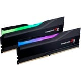 G.Skill 48 Go DDR5-8200 Kit, Mémoire vive Noir, F5-8200J4052F24GX2-TZ5RK, Trident Z5 RGB, XMP