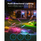 Govee Outdoor Garden Lights - 2-pack, Éclairage d'ambiance 2,4GHz-wifi + Bluetooth