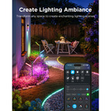 Govee Outdoor Garden Lights - 2-pack, Éclairage d'ambiance 2,4GHz-wifi + Bluetooth