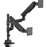 ICY BOX IB-MS702-T, Support de moniteur Noir