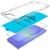 Just in Case Tempered Glass Screenprotector, Film de protection Transparent, 2 pièces, avec applicateur