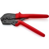 KNIPEX 97 52 06 pince, Pince à sertir Rouge/Noir, Acier, Plastique, Rouge, 25 cm, 565 g