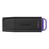 Kingston DataTraveler Exodia 512 Go, Clé USB Noir/lilas