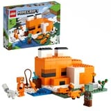 LEGO Minecraft - Le refuge renard, Jouets de construction 21178