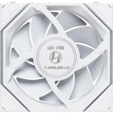 Lian Li UNI FAN TL120 LCD Wireless Triple Pack, Ventilateur de boîtier Blanc, 4 broches PWM + 1x 9 broches USB, contrôleur inclus