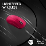 Logitech G PRO X SUPERLIGHT 2, Souris gaming Magenta, 100 - 32.000 dpi