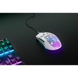 SteelSeries Aerox 3 Snow 2022, Souris gaming Blanc, 8500 dpi, LED RGB