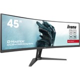 iiyama G-Master Red Eagle GCB4580DQSN-B1 45" Moniteur UltraWide gaming incurvé  Noir, HDMI, DisplayPort, USB, RJ45 (LAN), Audio, AMD Free-Sync