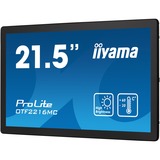 iiyama ProLite OTF2216MC-B1 22" Moniteur tactile Noir, 1x DisplayPort, 1x HDMI, 1x VGA, 1x RJ-45