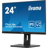 iiyama ProLite XUB2493HS-B6 23.8" Moniteur  Noir, 75 Hz, HDMI, DisplayPort, Audio, AMD Free-Sync