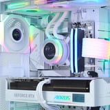 ALTERNATE Pure Lian Li White R7-5090, PC gaming Blanc, Ryzen 7 9850X3D | RTX 5090 | 64 Go | 4 To SSD