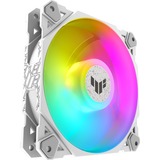 ASUS Asus TUF GAMING TF120 ARGB Version Wh, Ventilateur de boîtier Blanc/transparent