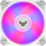 ASUS TUF Gaming TF120 ARGB, Ventilateur de boîtier Blanc/transparent, Refroidisseur d'air, 12 cm, 250 tr/min, 1900 tr/min, Blanc