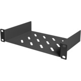 Digitus 25,4 cm (10") Ensemble 2 B 9HE, Armoire informatique Noir