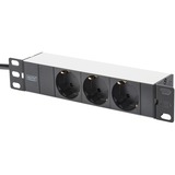 Digitus 25,4 cm (10") Ensemble 2 B 9HE, Armoire informatique Noir