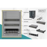 Digitus 25,4 cm (10") Set 2 B 9U, Armoire informatique Noir