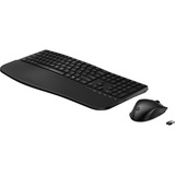 HP Clavier et souris sans fil ergonomiques 680, set de bureau Noir, Layout BE, 1200 dpi - 4000 dpi