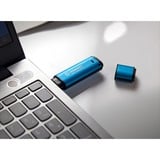 Kingston IronKey Vault Privacy 50 32 Go, Clé USB Bleu clair/Noir