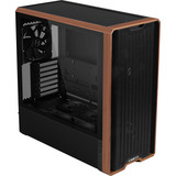 Lian Li LANCOOL 217 boîtier midi tower Noir/bois | 2x USB-A | 1x USB-C | Window