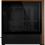 Lian Li LANCOOL 217 boîtier midi tower Noir/bois | 2x USB-A | 1x USB-C | Window