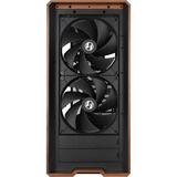 Lian Li LANCOOL 217 boîtier midi tower Noir/bois | 2x USB-A | 1x USB-C | Window