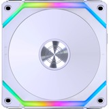 Lian Li UNI FAN SL120V2 Single Pack, Ventilateur de boîtier Blanc, LED RGB, connecteur de ventilateur PWM à 4 broches