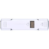Lian Li UNI FAN SL120V2 Single Pack, Ventilateur de boîtier Blanc, LED RGB, connecteur de ventilateur PWM à 4 broches