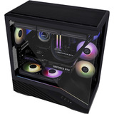 Lian Li Vector V100 boîtier midi tower Noir | 2x USB-A | 1x USB-C | RGB | Verre Trempé
