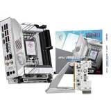 MSI MPG Z890 EDGE TI WIFI carte mère socket 1851 Blanc/Argent, RAID, 5 Gb-LAN, WIFI, BT, Sound, Mini-ITX