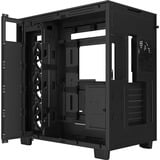 NZXT H9 Flow boîtier midi tower Noir | 2x USB-A | 1x USB-C | Verre Trempé