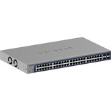 Netgear Commutateur Gigabit Smart 48 ports avec 4 ports SFP+, Switch Gris, 10 Go, gestion cloud Insight