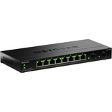 Netgear GS310TPv2, Switch Noir, 8 ports Gigabit PoE+, 2x SFP, 55W