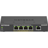 Netgear Netgear 5-port Gigabit Ethernet PoE+ Unmanaged Switch (GS305PP) Noir